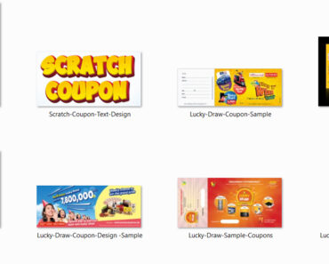 Lucky Draw Coupon Sample