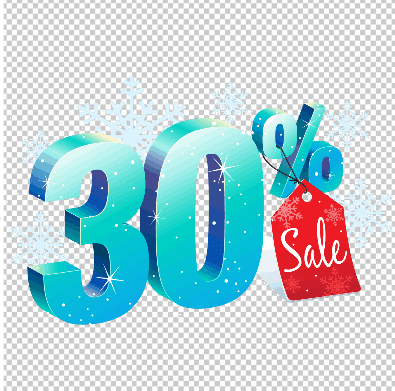 30-Percent-Christmas-Sale-PNG-Free