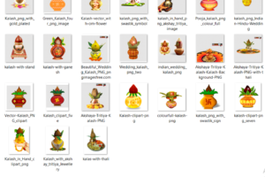 Kalash Indian Wedding PNG images and clipart free