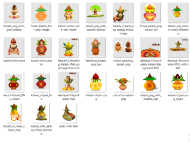 Kalash Indian Wedding PNG images and clipart free
