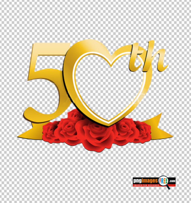 50th-Wedding-Anniversary-PNG