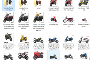 HONDA Bike PNG Images free download