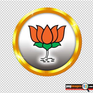 BJP-LOGO-in-Golden-Circle-png-image