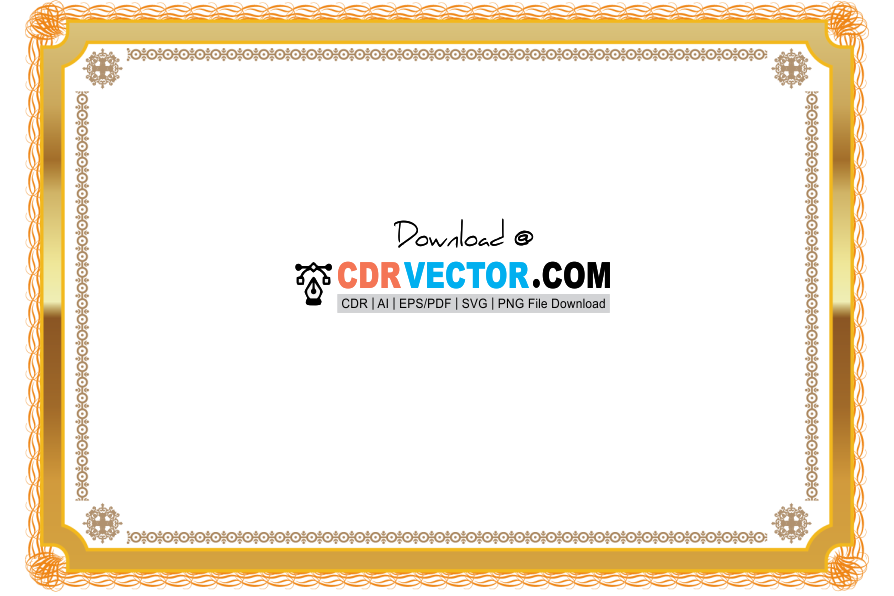 Certificate-Border-PNG-Vector-Free-Download