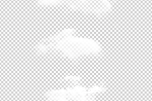 Cloud PSD Transparent image free download