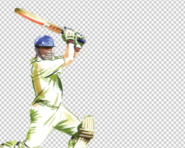 Cricket Player playing shot png image