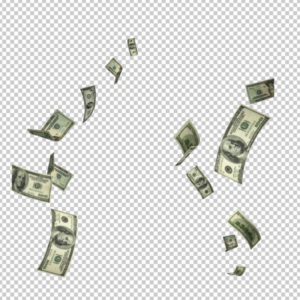 Falling-dollar-png