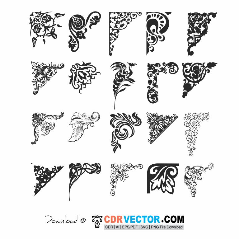 Free-Vector-Decorative-Corner-Designs