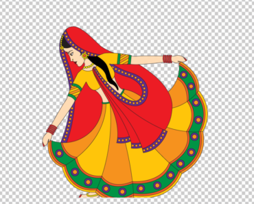 Indian Traditional Dance Clipart PNG