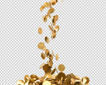 Gold Coin Falling PNG Images FREE downloads