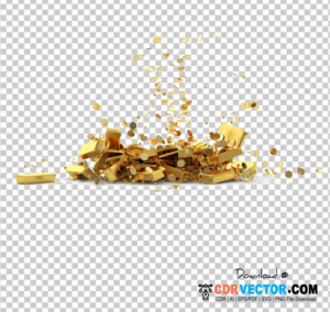 Gold-Coins-Falling-PNG-Transparent-background