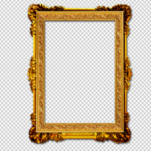 Golden-frame-png-HD