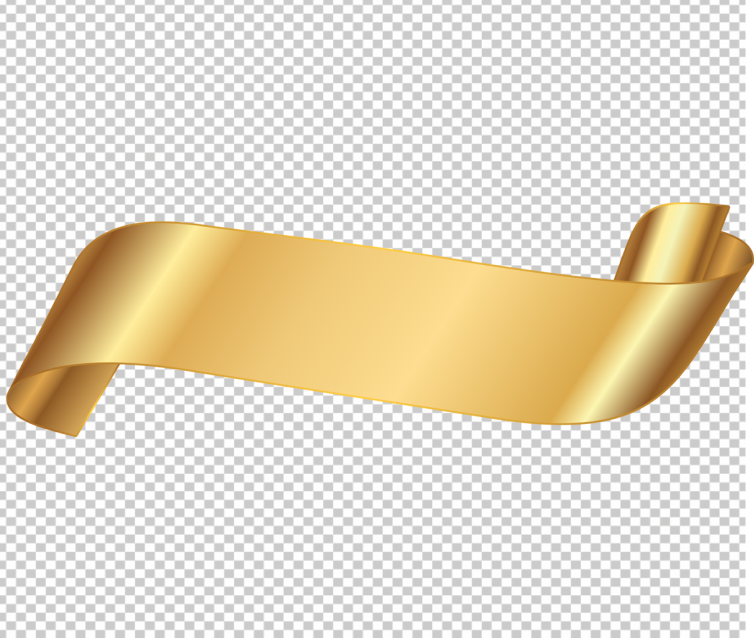 Golden-ribbon-png-clipart