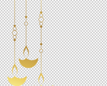 Hanging Diya PNG Clipart Vector Transparent