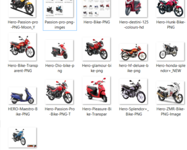 HERO Bike PNG HD images free download
