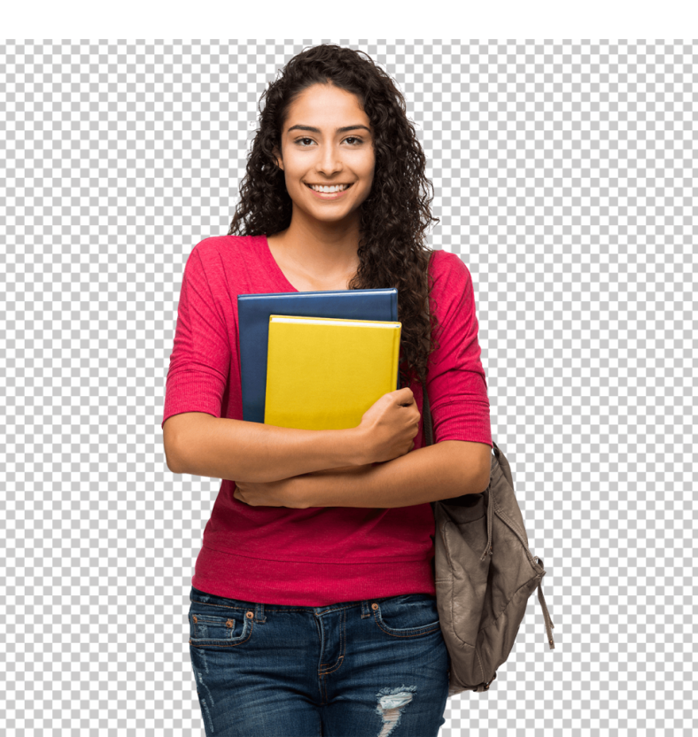 Indian-Girl-with-Book-PNG-HD