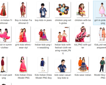 Kids PNG Transparent images for Advertisement and Banner