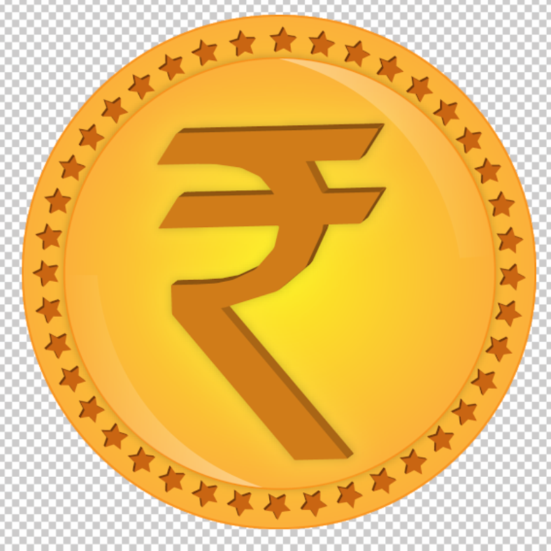 Indian-Rupees-symbol-PNG-on-Coin
