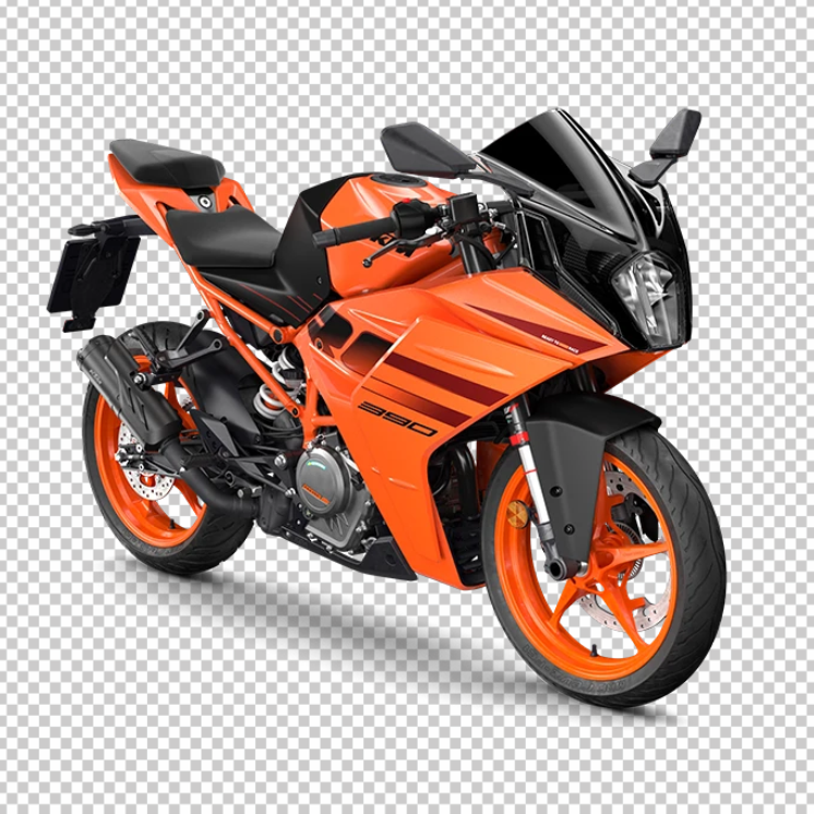 KTM-Bike-PNG-RC-390-Orange