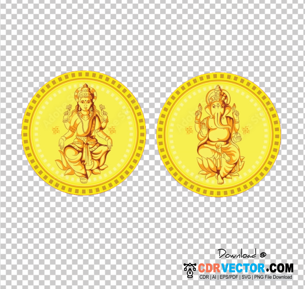 Lakshmi-Gold-Coin-PNG