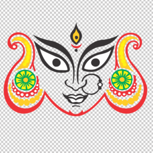 Maa-Durga-face-PNG