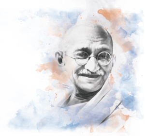 Mahatma-Gandhi-PNG-Background