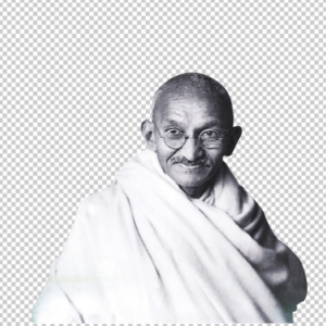 Mahatma-Gandhi-PNG-Real-Photo