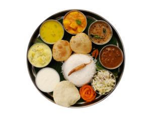 North-Indian-Food-Top-View-PNG