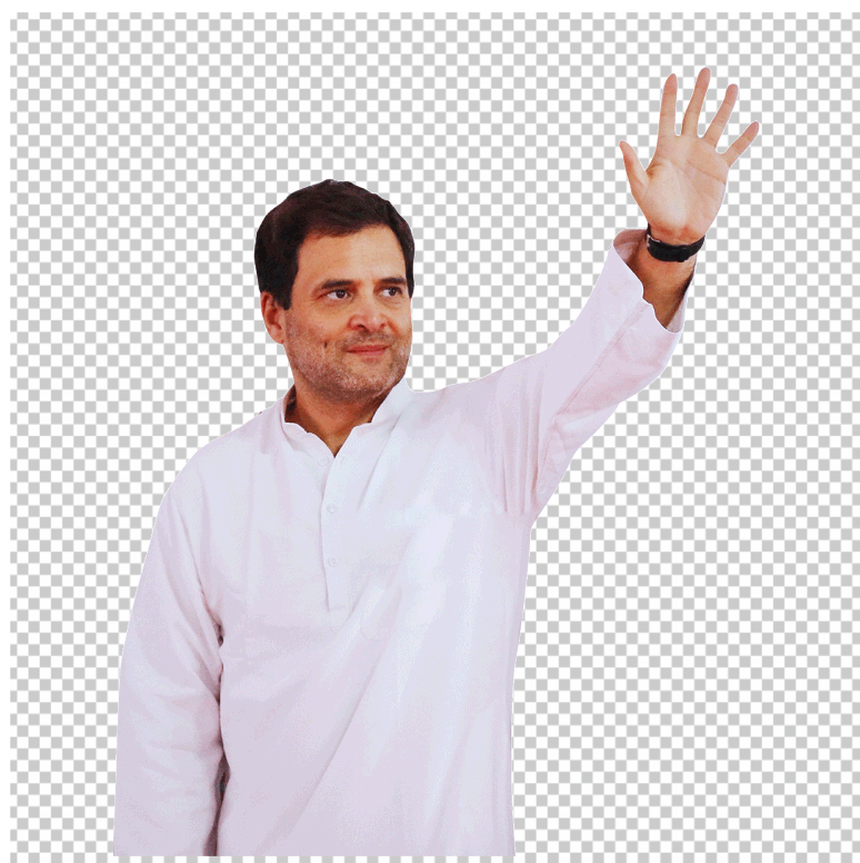 Rahul-Gandhi-with-Hand-Wave-PNG