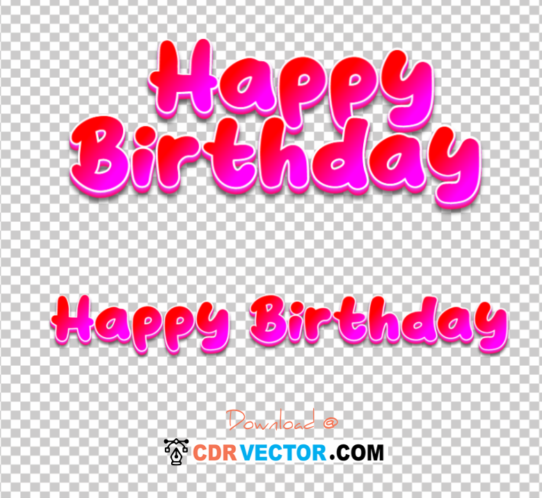 Red-and-pink-Text-Happy-Birthday-PNG