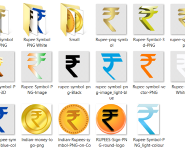 Rupee Symbol PNG – clipart, icon, logo