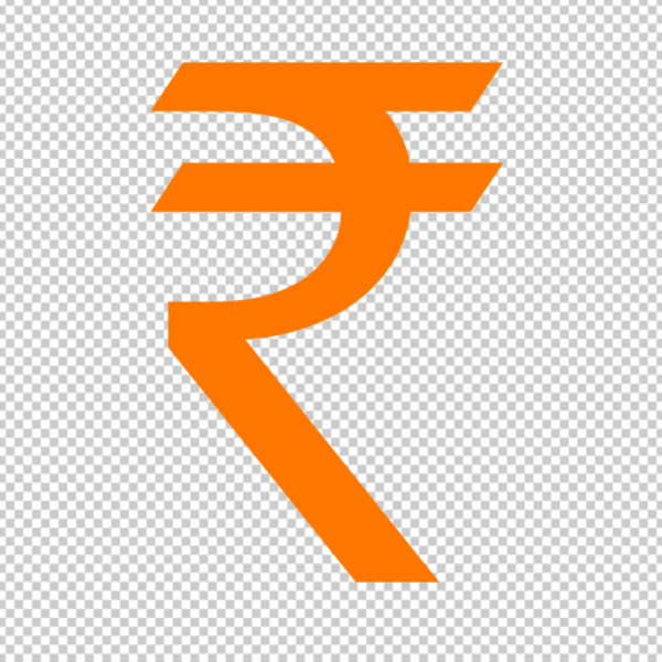 Rupee Symbol PNG White - FREE Vector & PNG Download