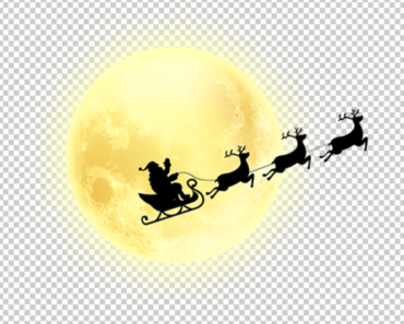 Christmas Moon PNG Transparent images