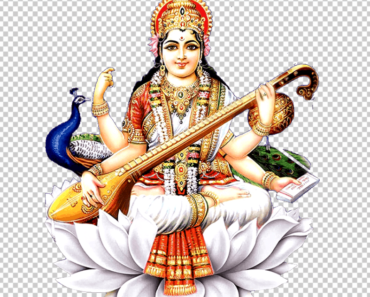 Saraswati Devi PNG images