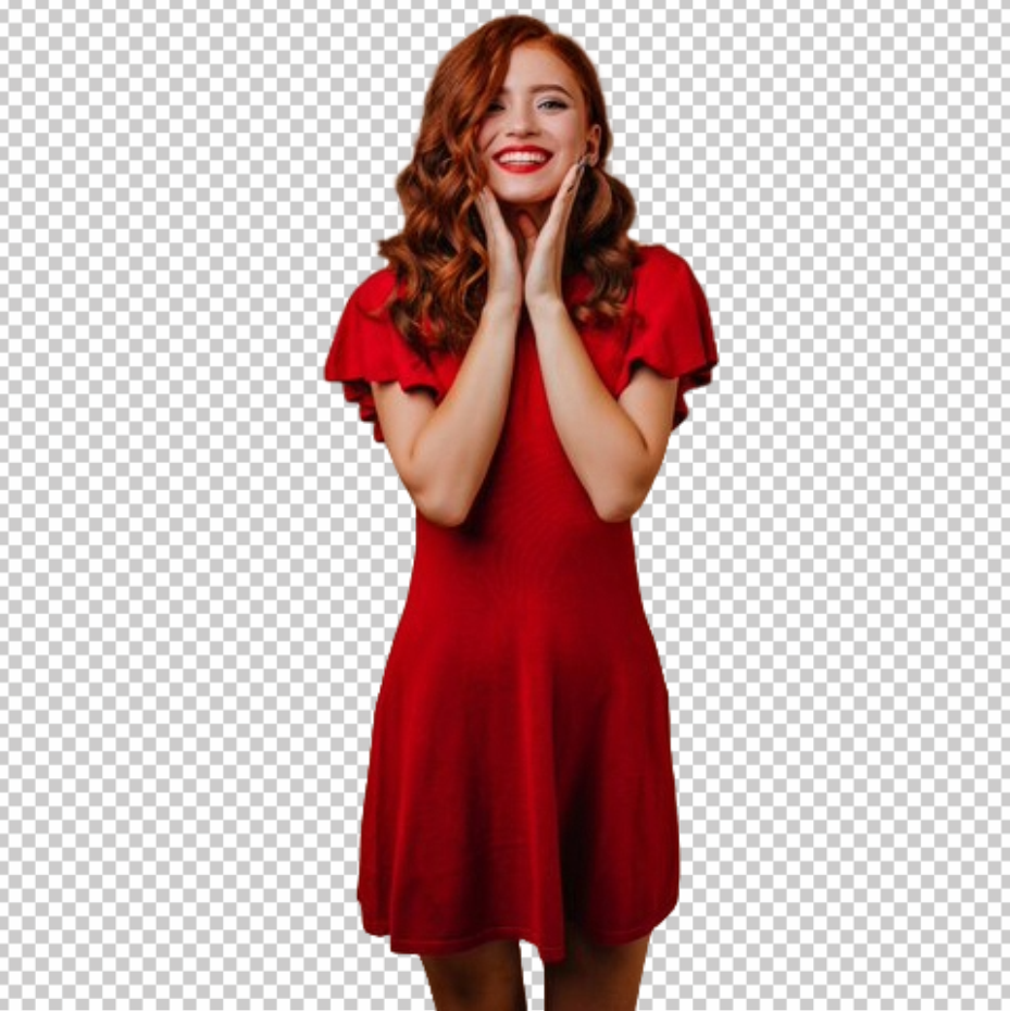 Surprised-Face-Girl-PNG-in-Red-Dress