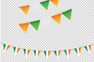 Independence Day Bunting Garland PNG