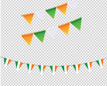 Independence Day Bunting Garland PNG