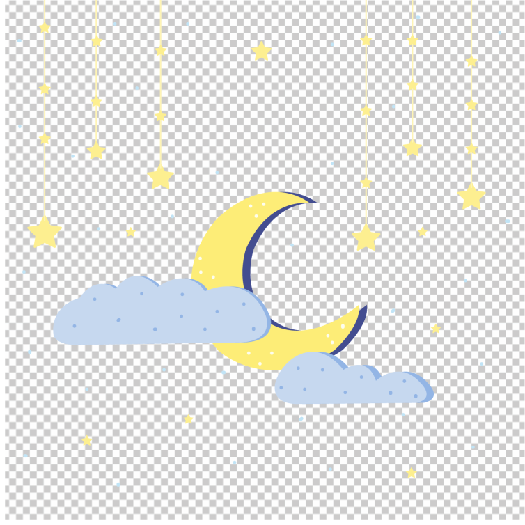 Vector-Moon-background-Clipart