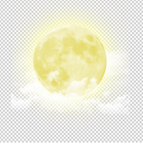 Yellow-Moon-with-cloud-png