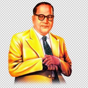 baba-saheb-PNG-in-yellow-dress