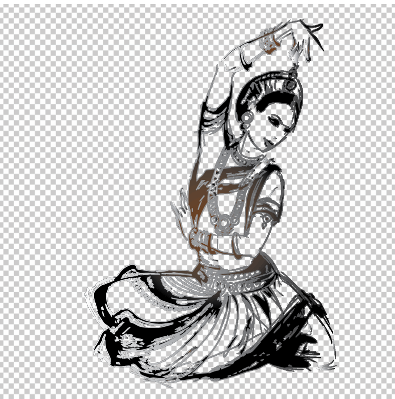 classical-dance-clipart-black-and-white-png