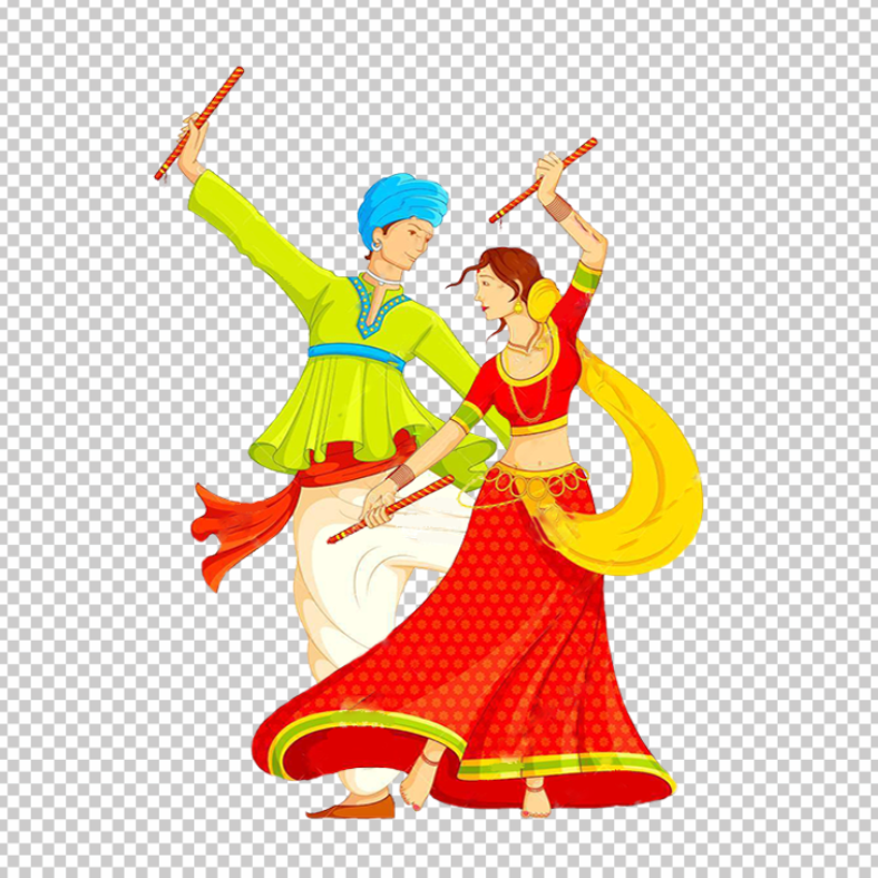 dandiya-dance-Clipart-HD-images