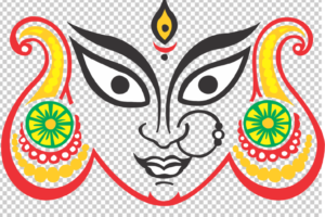 10 Durga Maa Face HD images Free Download.