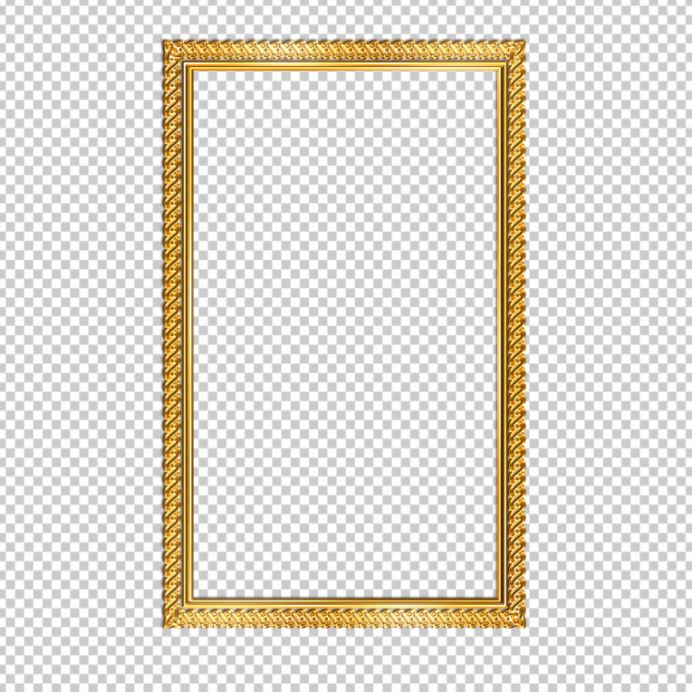 gold-picture-frame-png-verticle
