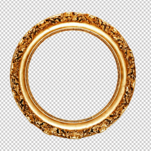 golden-oval-frame-png
