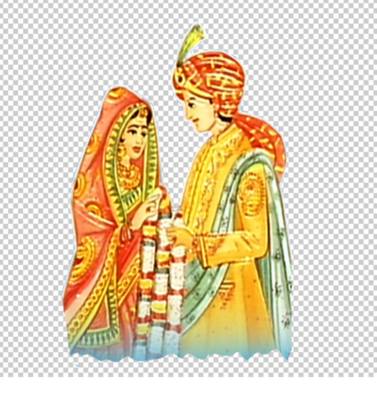 Indian_wedding_bride_and_groom_Clipart.png